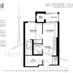 The-Citadel-Condos-BELVEDERE-1DH-floorplan