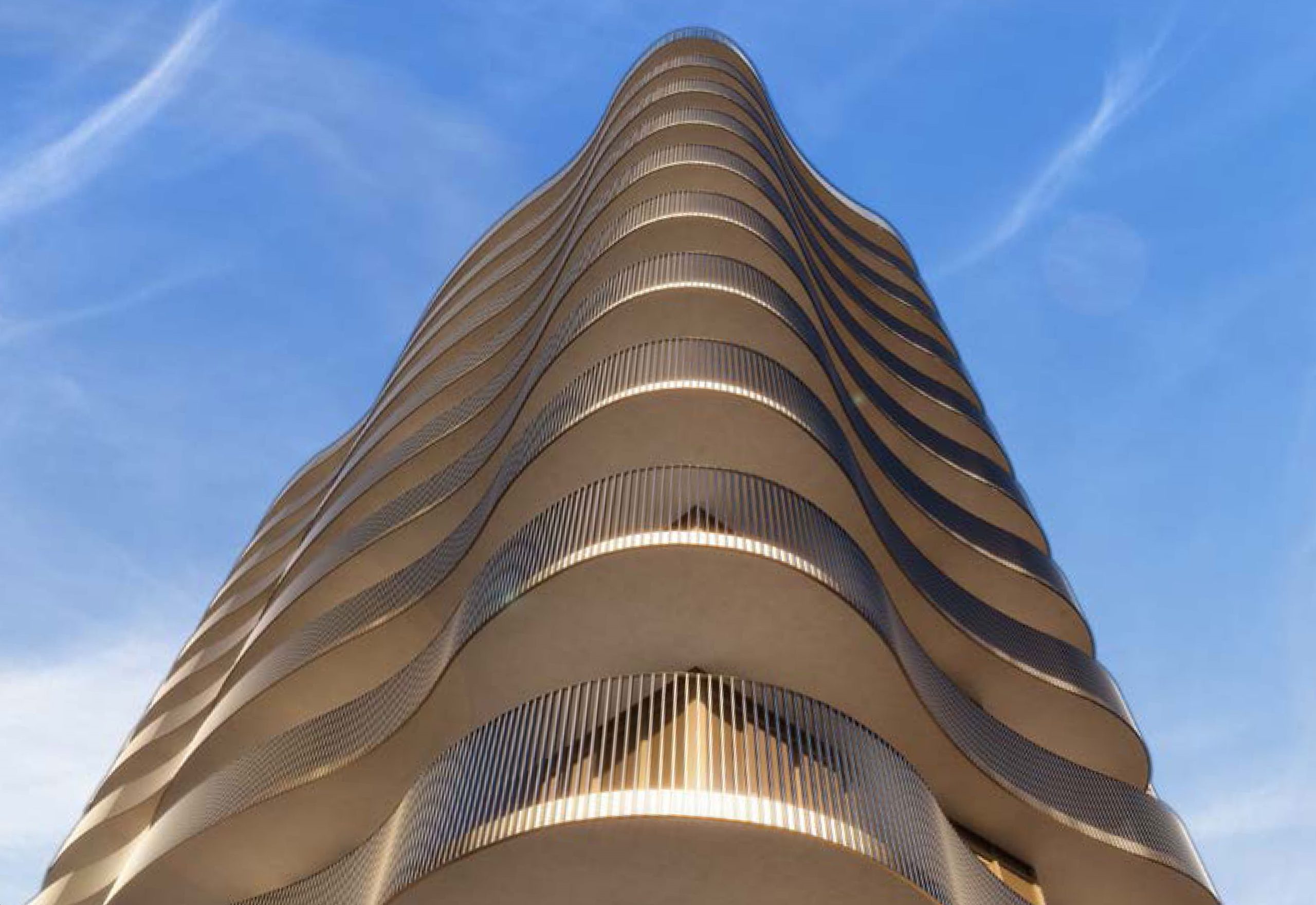 King's Landing Condos Curved Balconies