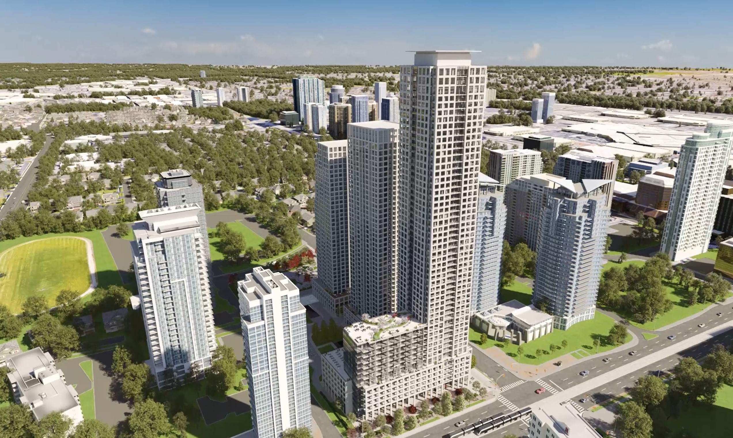 EdgeTowers - NW View