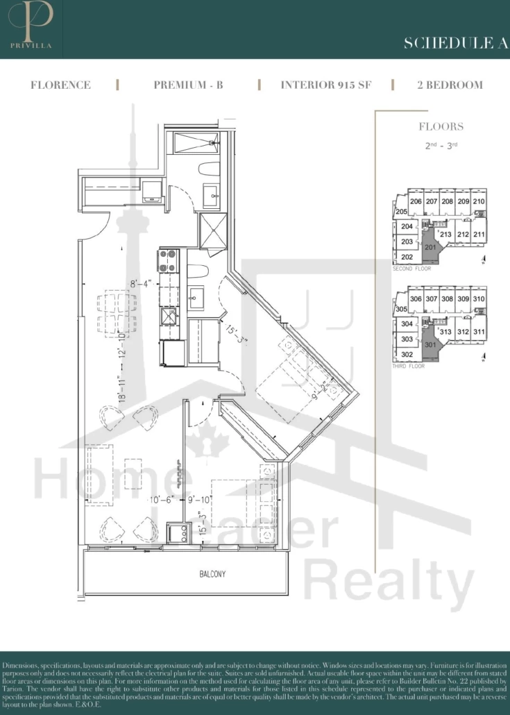 Privilla-Condos-Florence-Premium-B-Suite-201-floorplan