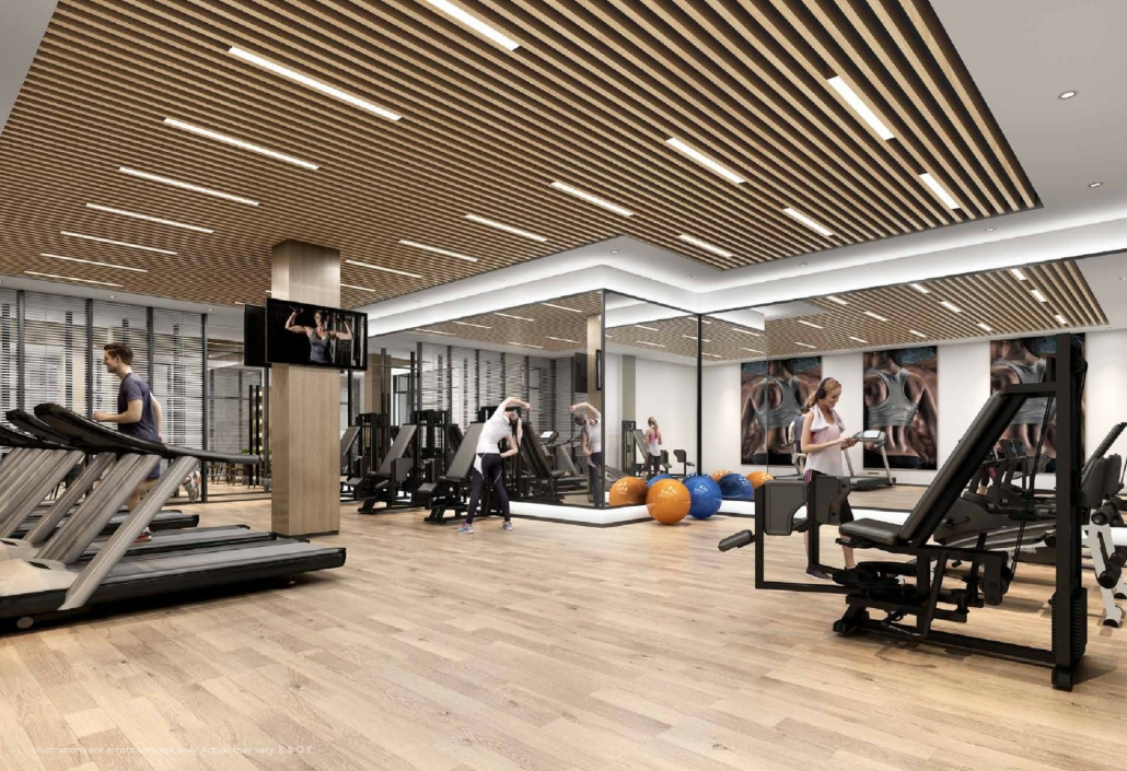 Garden Series Condos 2 Gym