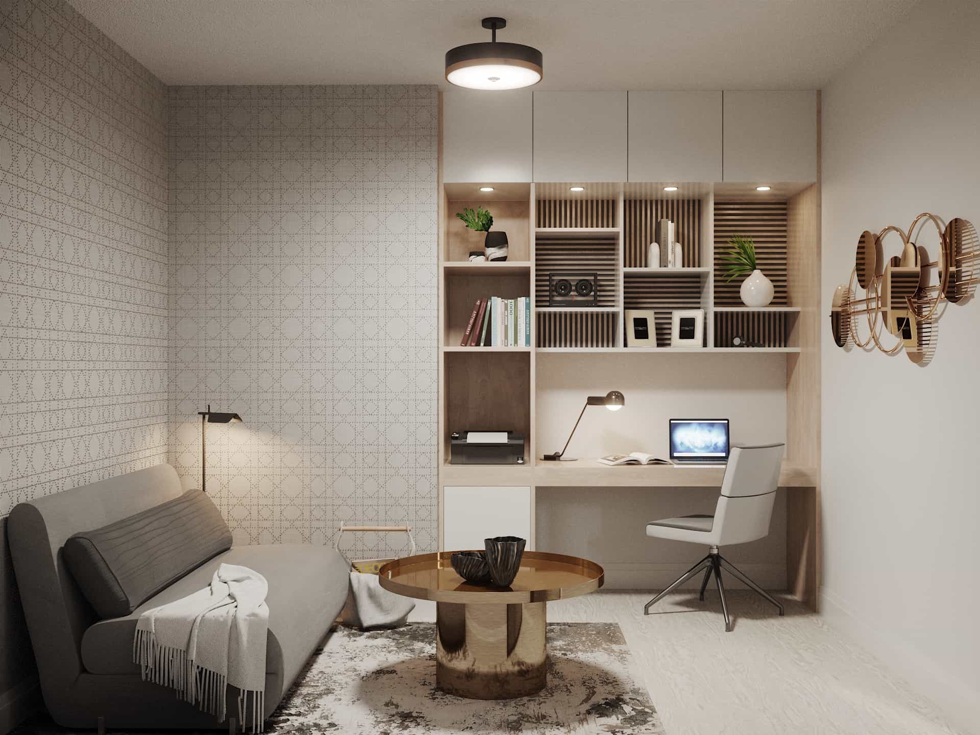 Bristol Place Condos Interior - Den