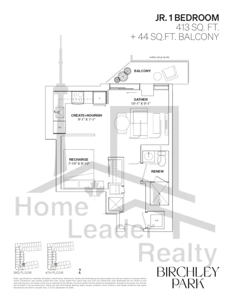 Birchley-Park-Condos-406-(JR 1B)-floorplan