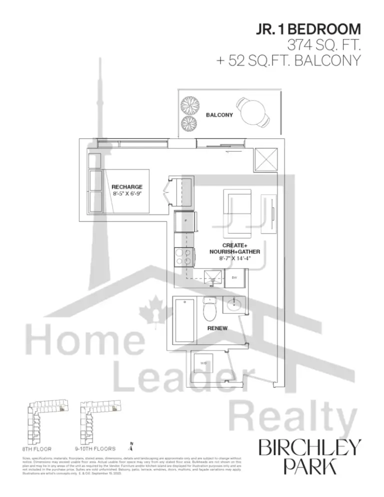 Birchley-Park-Condos-1023-(JR 1B)-floorplan