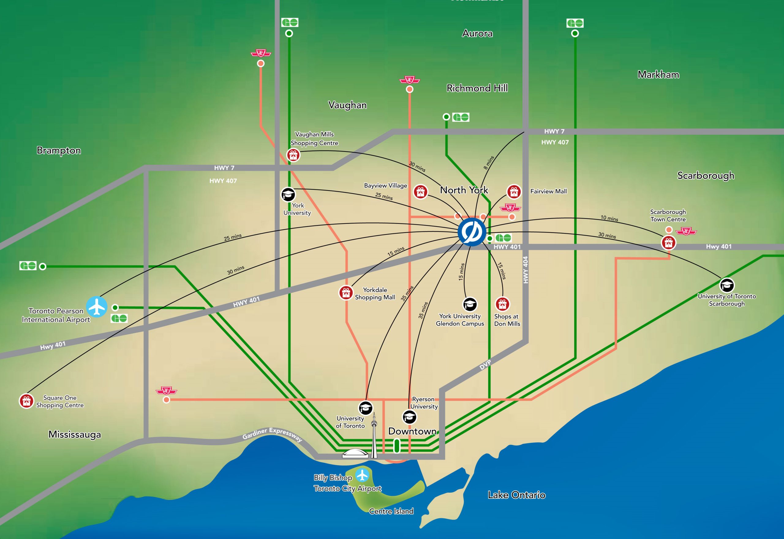 King's Landing Condos Area Site Map 2