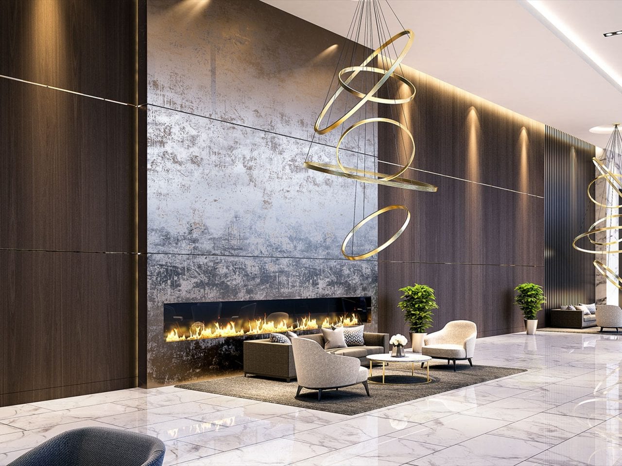 King's Landing Condos Lobby