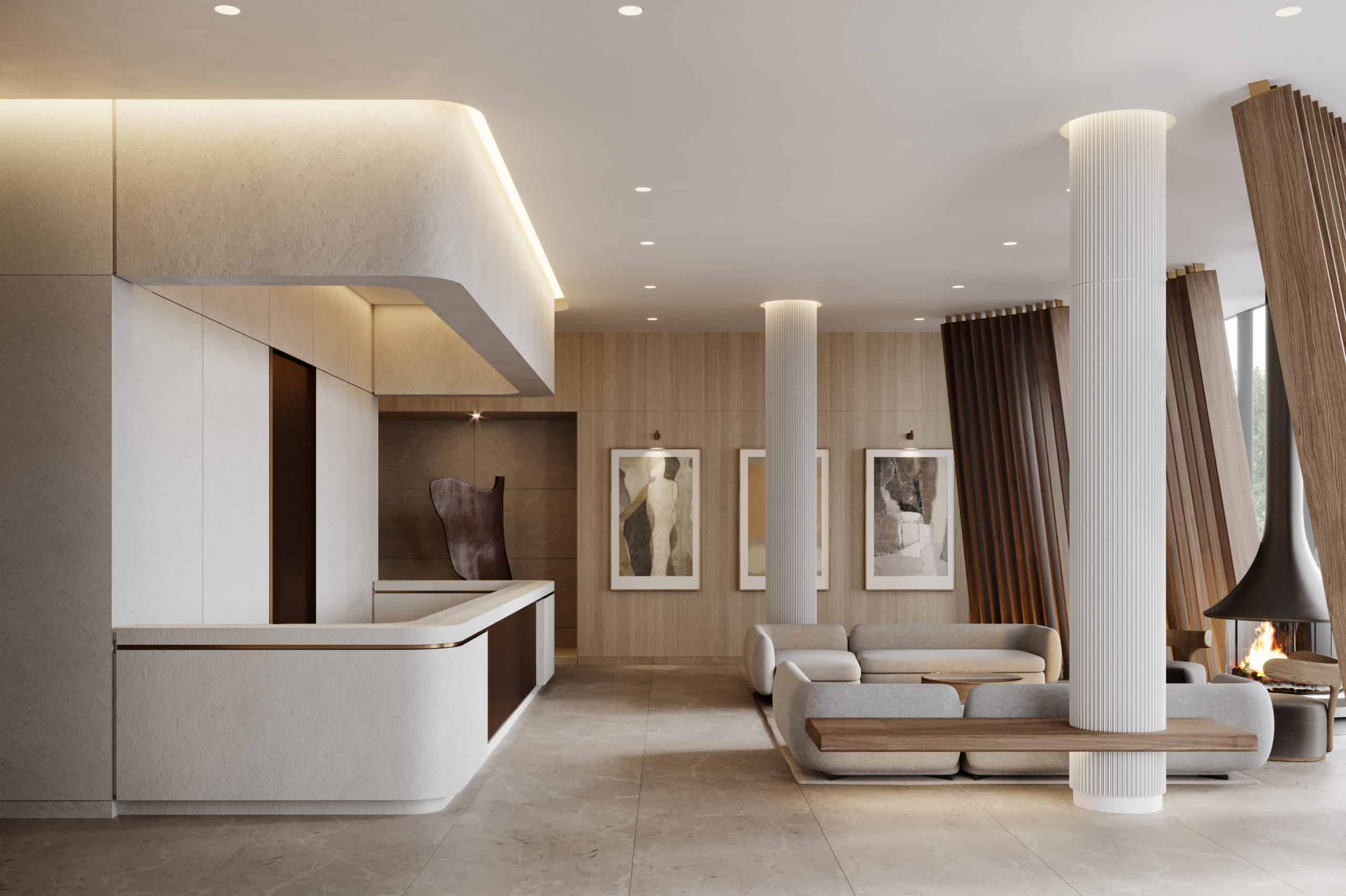 Alba Condos Lobby