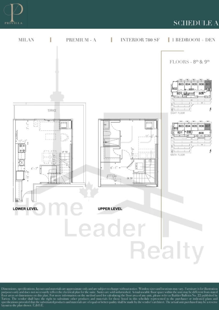 Privilla-Condos-Milan-Premium-A-floorplan