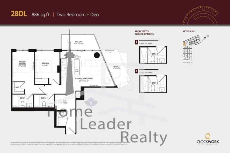ClockWork-Condos-2BDL-611-floorplan