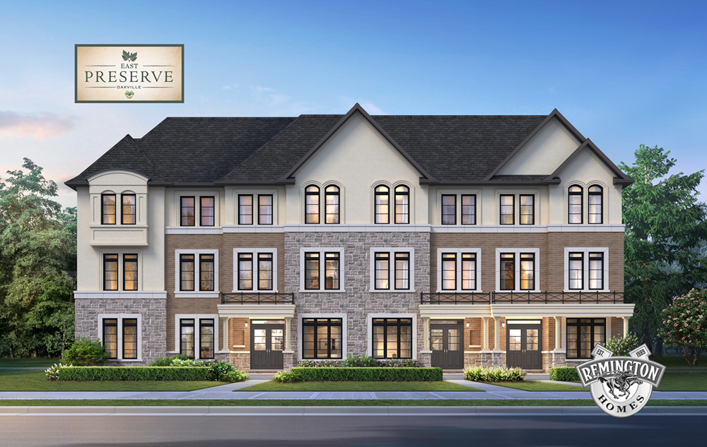 East Preserve Oakville Towns View 01