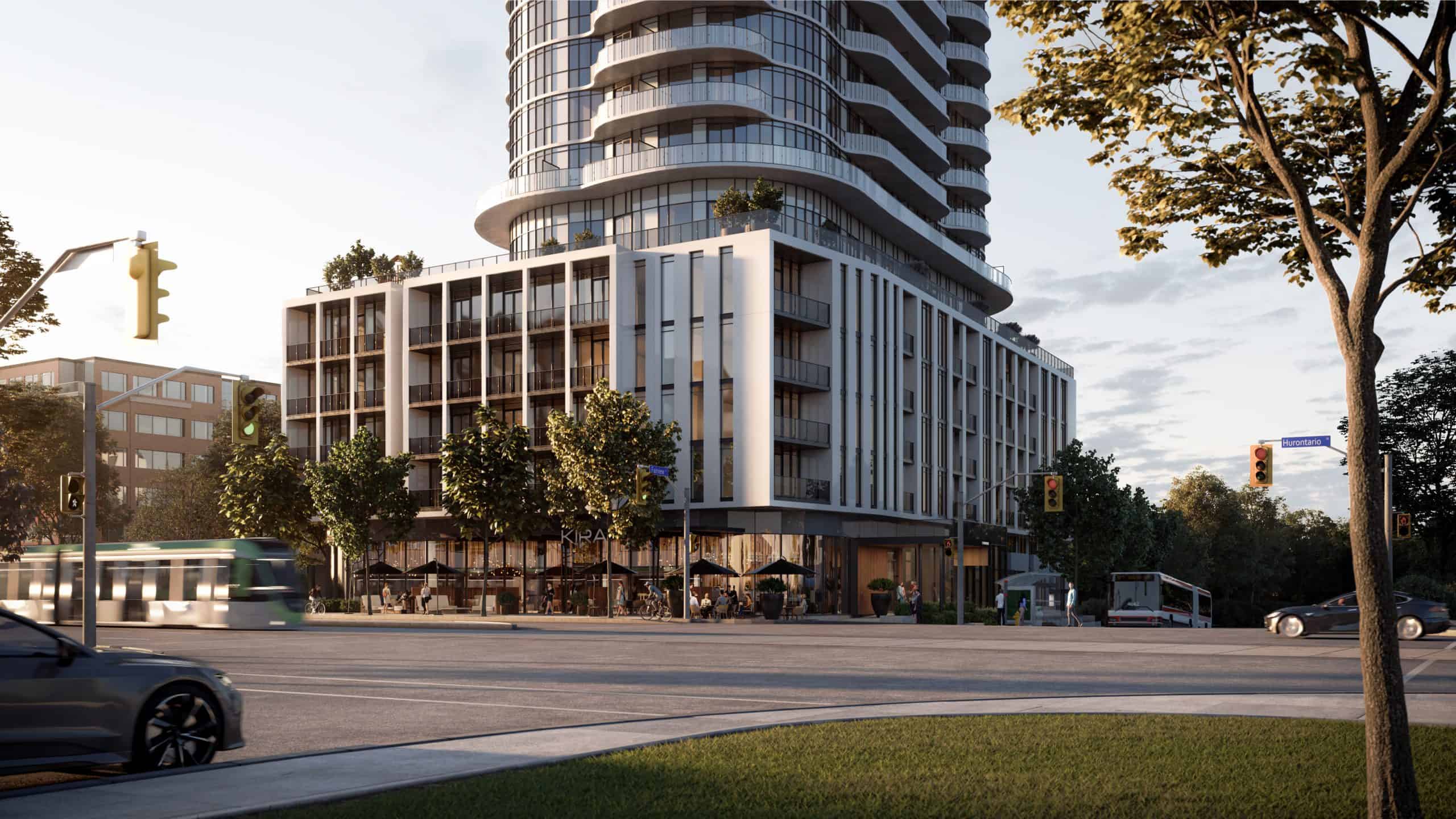 Alba Condos Street level