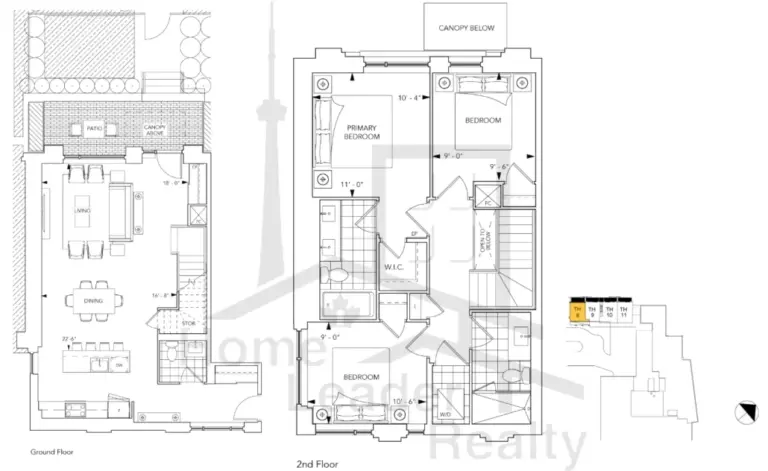 Bloor-Promenade Condos-TH8-floorplan