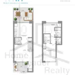 Highlight-Condos-110/TH02-(TH-1A)-floorplan