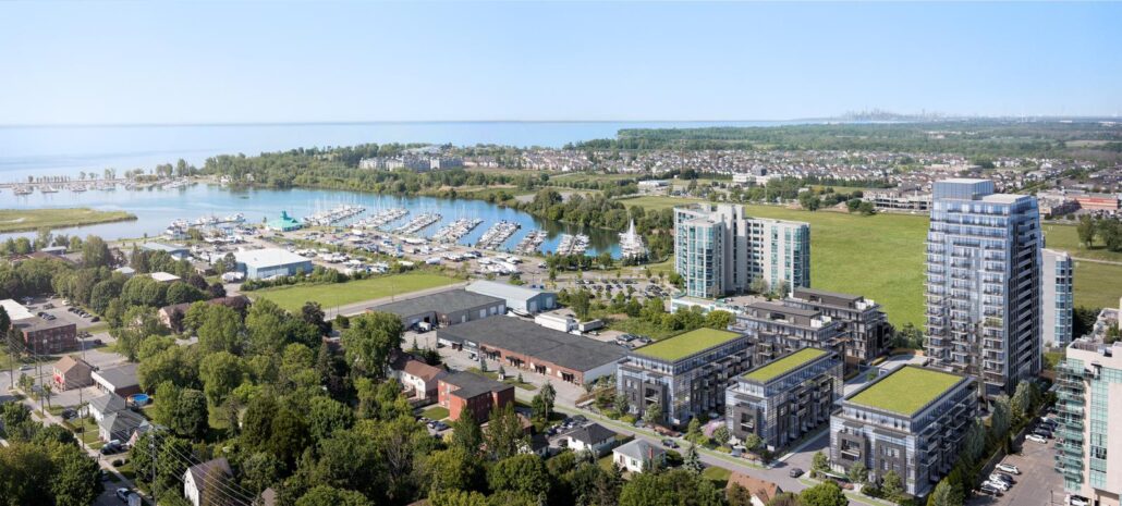 The Landing Condos at Whitby Harbour