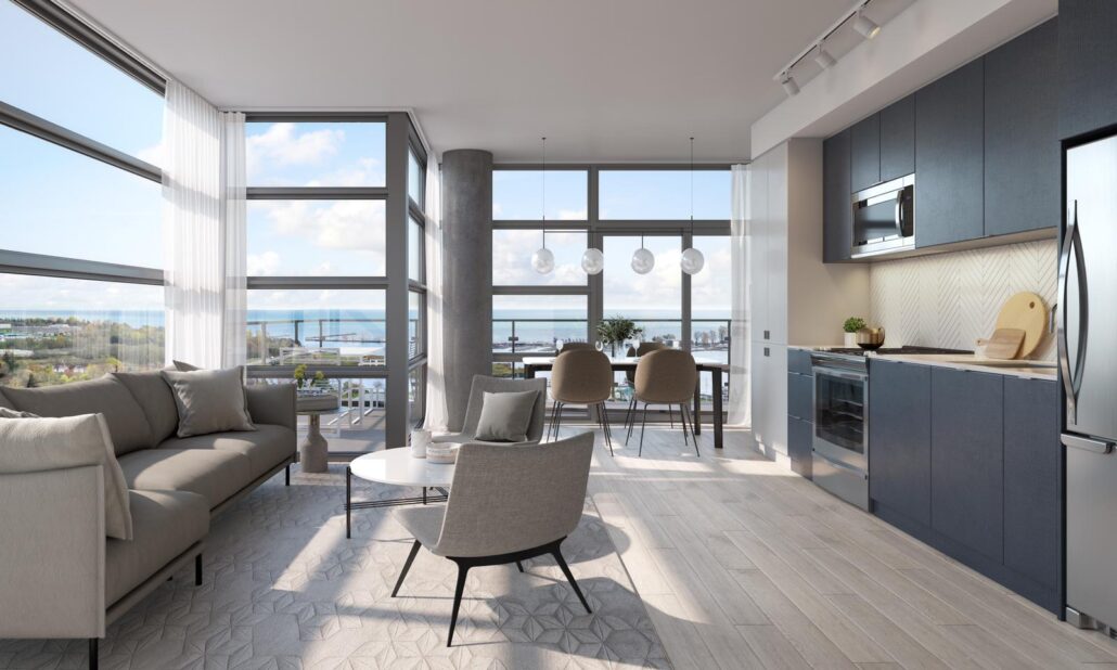 The Landing Condos at Whitby Harbour