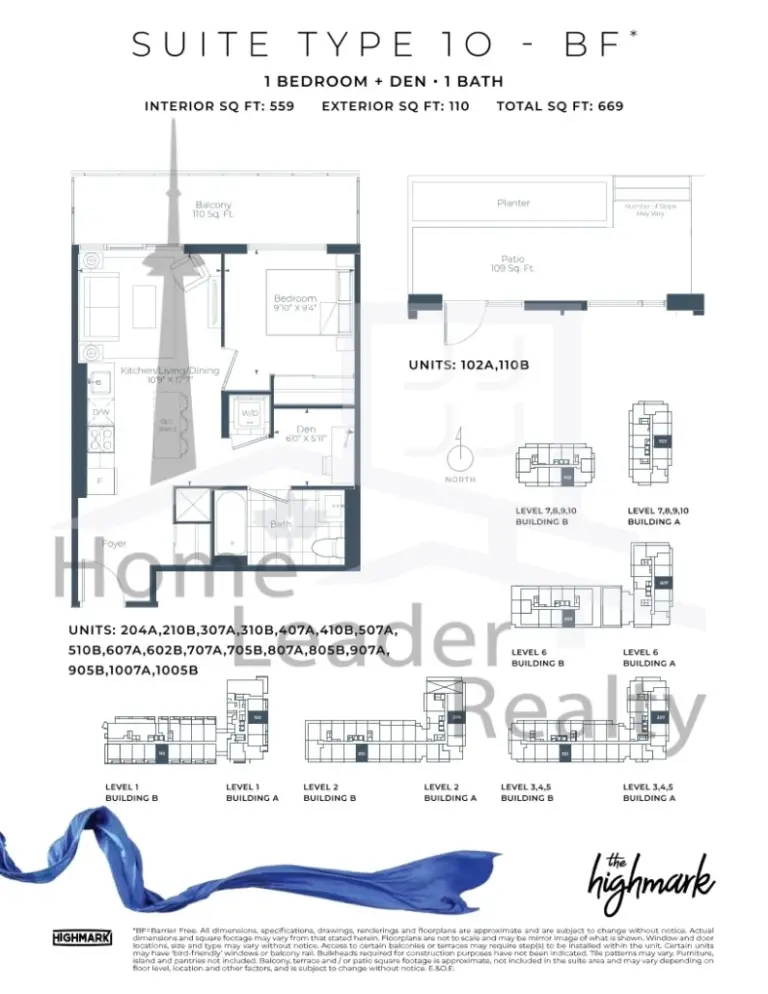 The-Highmark-Condos-510-B-floorplan