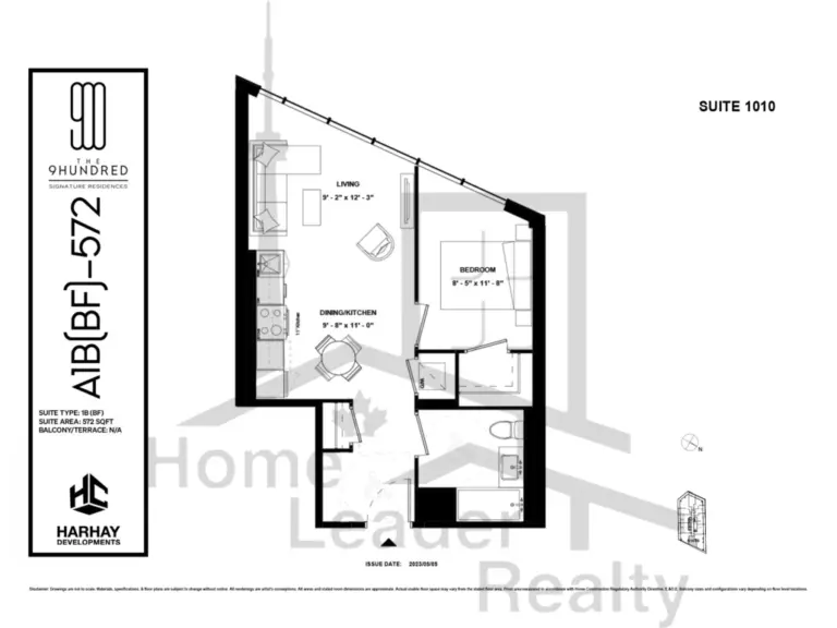 The-9Hundred-Condos-1010-1B-floorplan