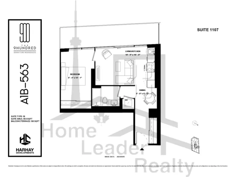 The-9Hundred-Condos-1107-1B-floorplan