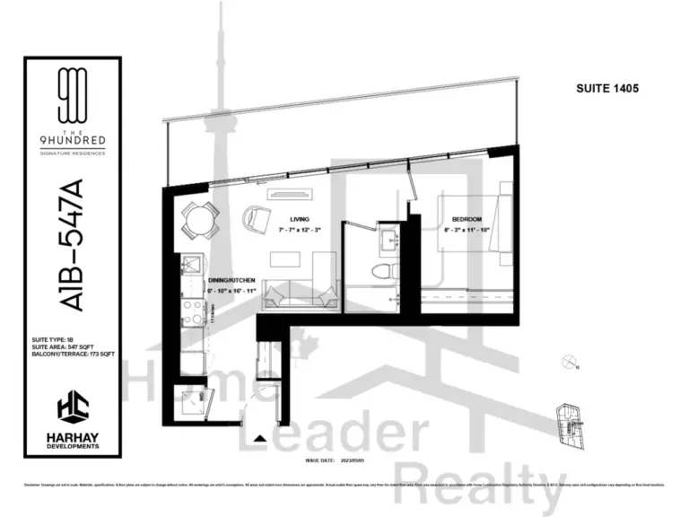 The-9Hundred-Condos-1405-1B-floorplan