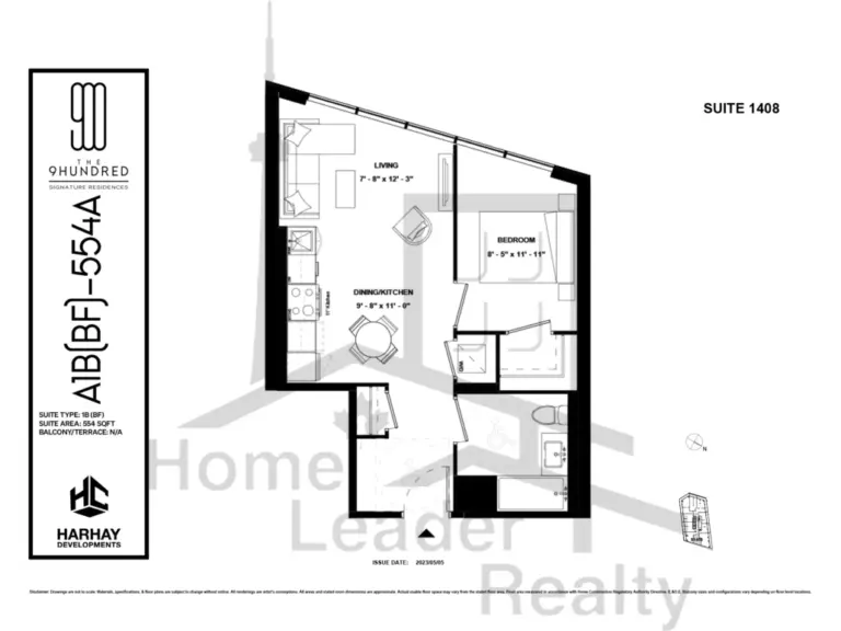 The-9Hundred-Condos-1408-1B-floorplan