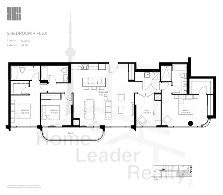 ANX-Condos-1101-(1526 SqFt)-floorplan