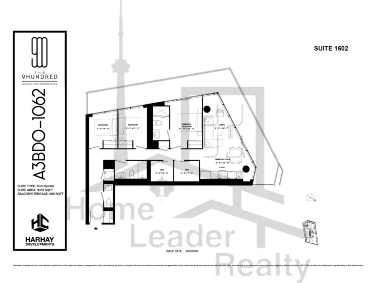 The-9Hundred-Condos-1602-3B+D-floorplan