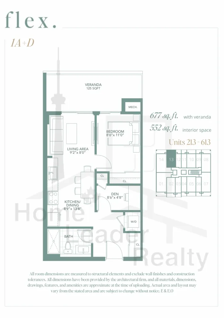 Flex-Condos-Model-1A+D-floorplan