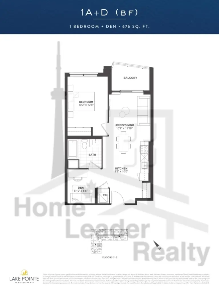 Lake-Pointe-Condos-1A+D-floorplan
