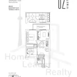 Galleria-02-Condos-Model-1B+F 06/05-floorplan
