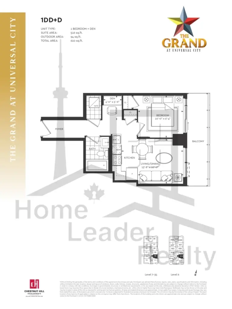 The-Grand-at-Universal-City-Condos-1DD+D-floorplan