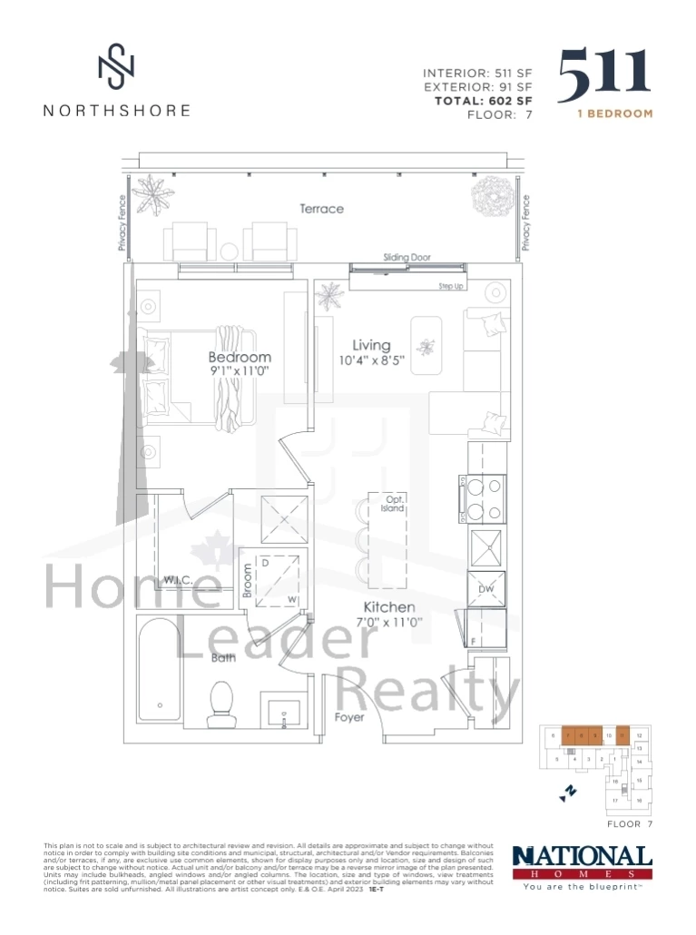 Northshore-Condos-PH07-(511sqft)-floorplan