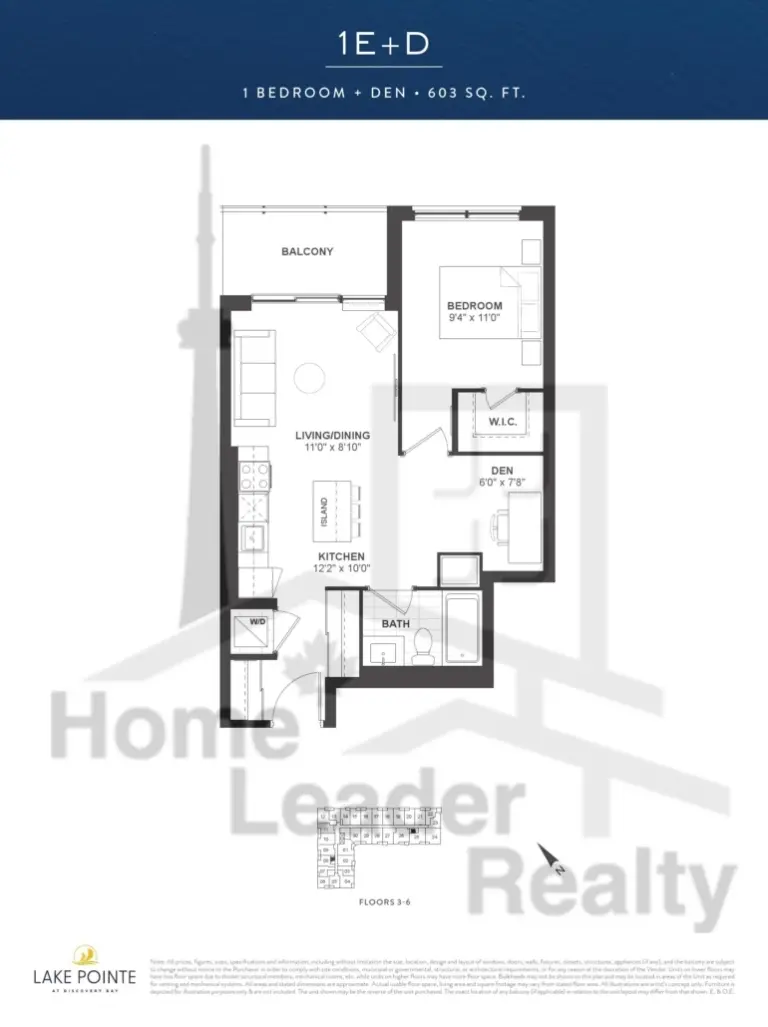 Lake-Pointe-Condos-1E+D-floorplan
