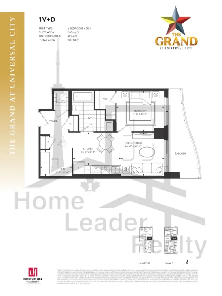 The-Grand-at-Universal-City-Condos-1V+D-floorplan