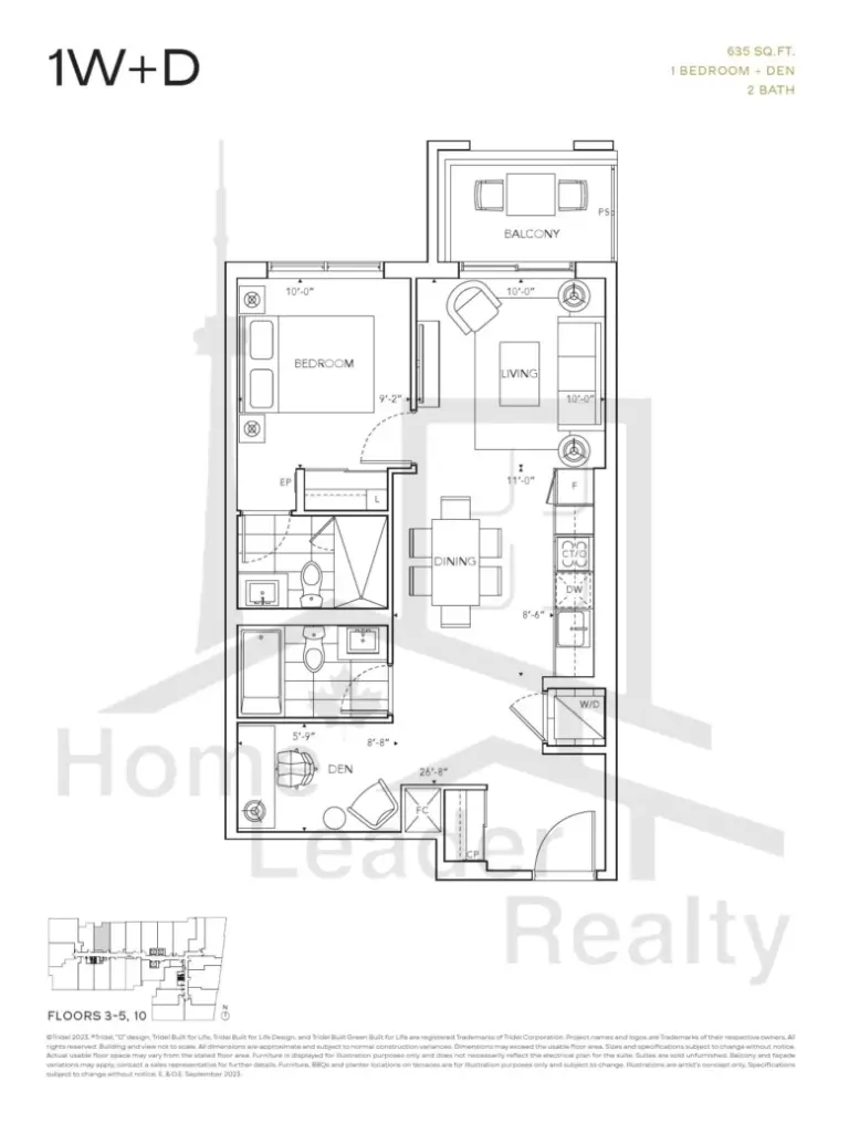 6080-Yonge-Condos-1W+D-floorplan