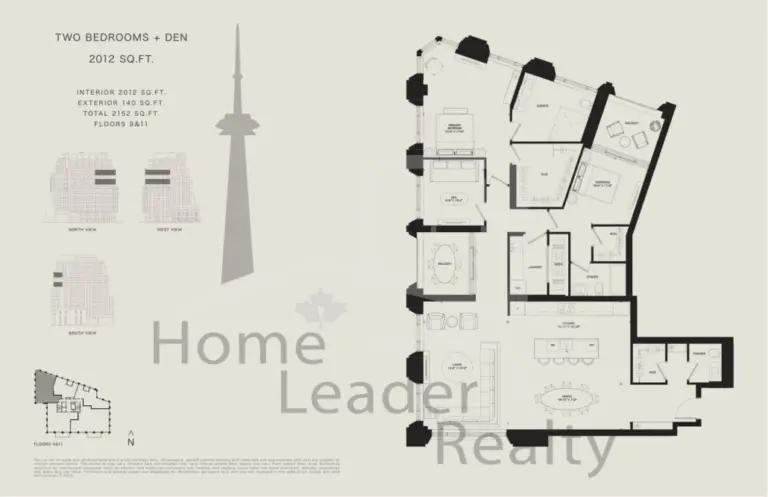 The-Bedford-Condos-2012-SqFt-2B+D-floorplan