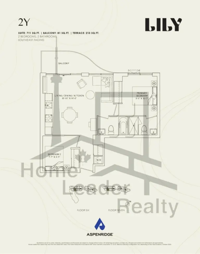 Lily-at-Crosstown-Condos-616-2Y-D(BF)-floorplans