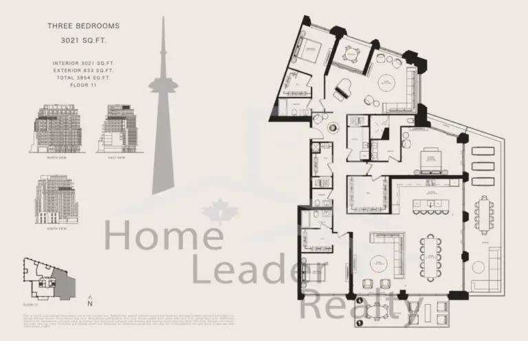 The-Bedford-Condos-3021-SqFt-3B-floorplan