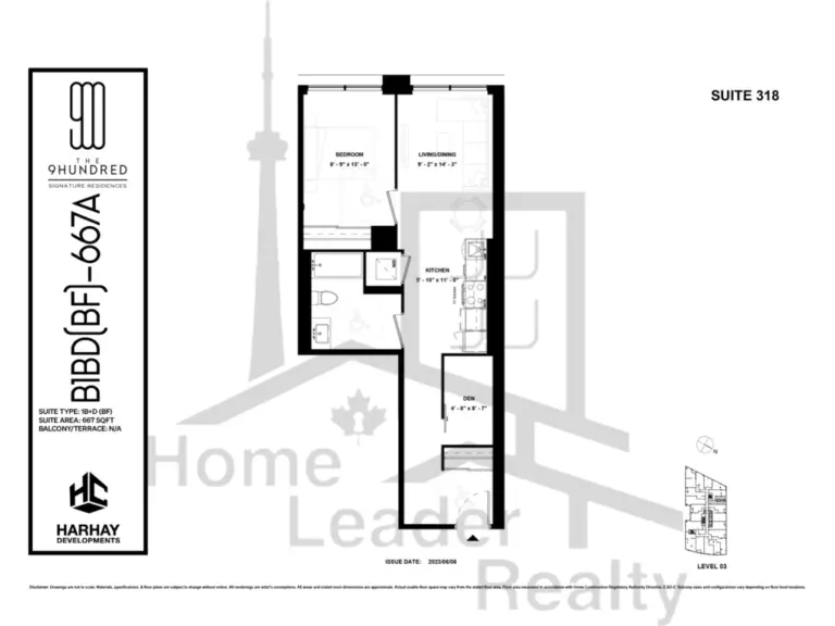 The-9Hundred-Condos-318-1B+D-floorplan