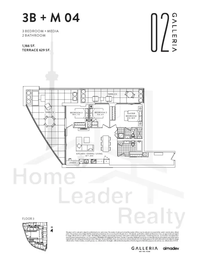 Galleria-02-Condos-Model-3B+M04-floorplan