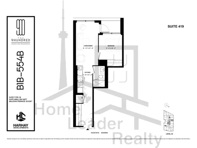 The-9Hundred-Condos-419-1B-floorplan