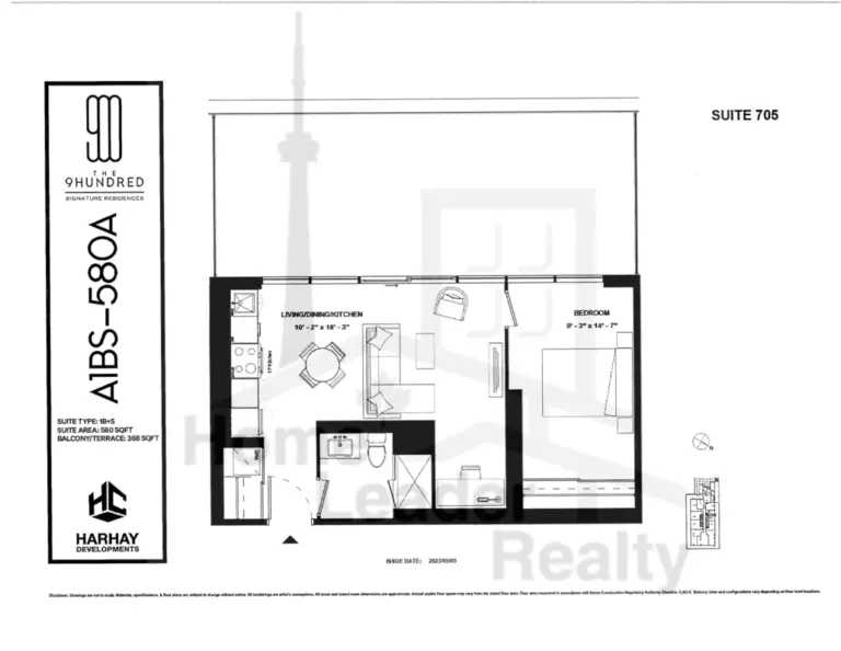 The-9Hundred-Condos-616-1B-floorplan