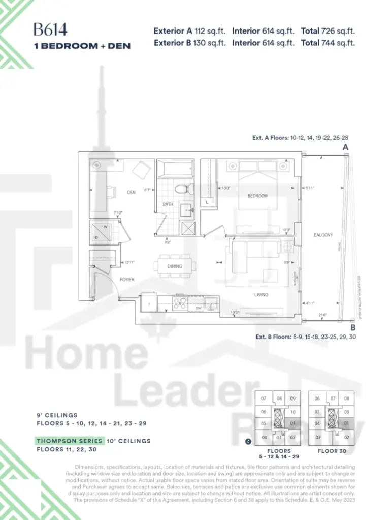 Thompson-Towers-Condos-2701-1B+D-floorplan