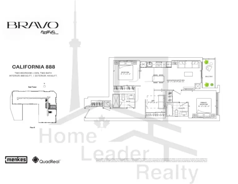 Bravo-Condos-301-2B+D-floorplan