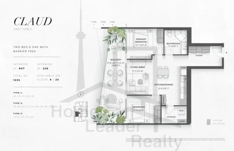 Strata-Condos-1309-floorplan