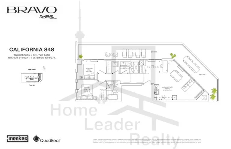 Bravo-Condos-2312-Studio-floorplan