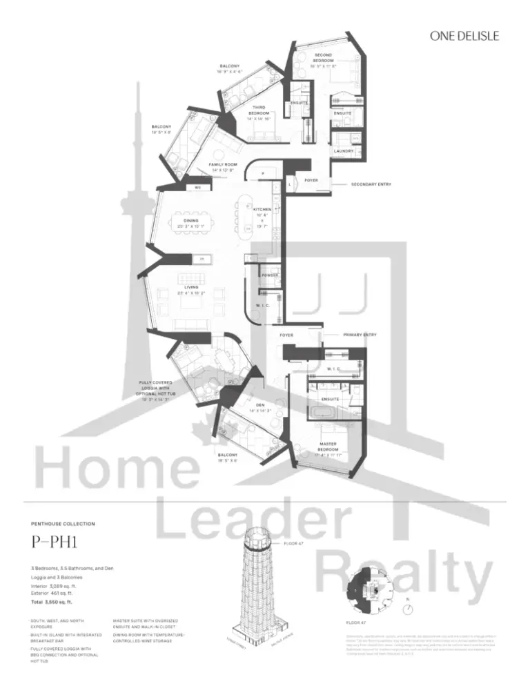 1-Delisle-Avenue-Condos-4701-(PH1)-floorplan