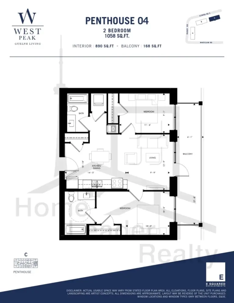 West-Peak-Condos-Tower-C-Penthouse -4-floorplan