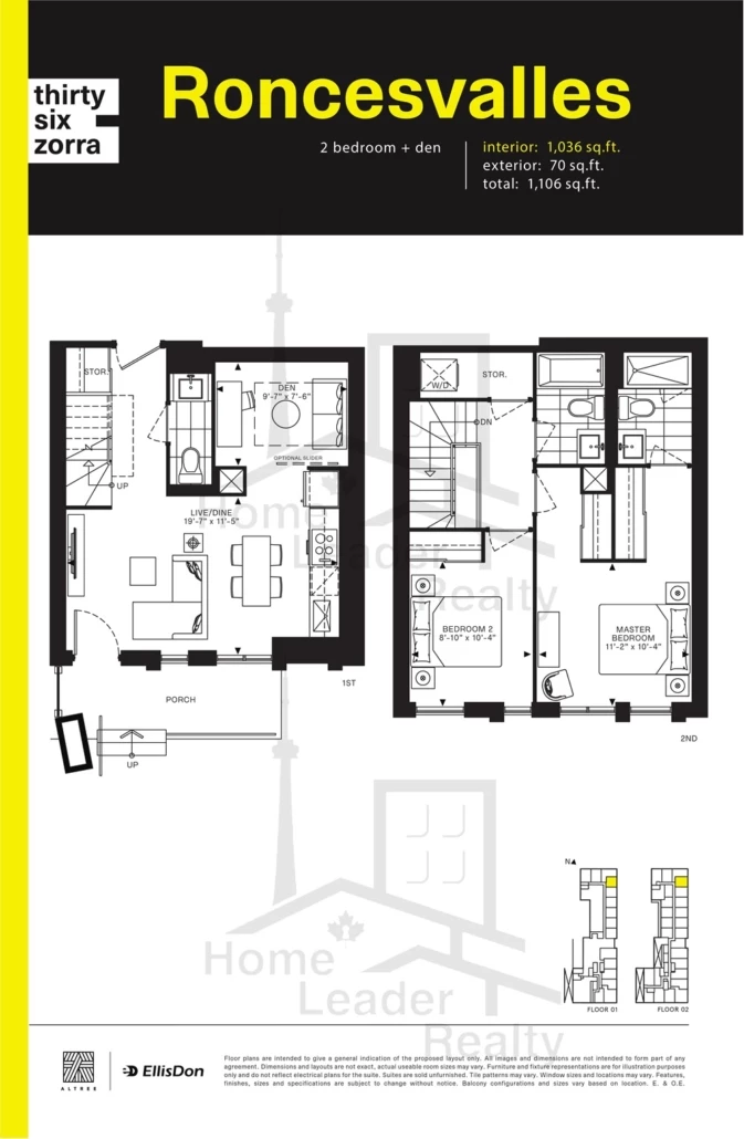 Thirty-Six-Zorra-Condos-104-2B+D-floorplan