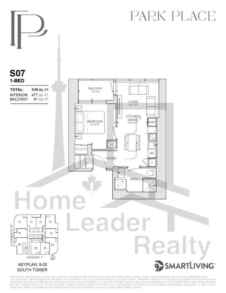 Park-Place-Condos-S07-(1Bed)-floorplan