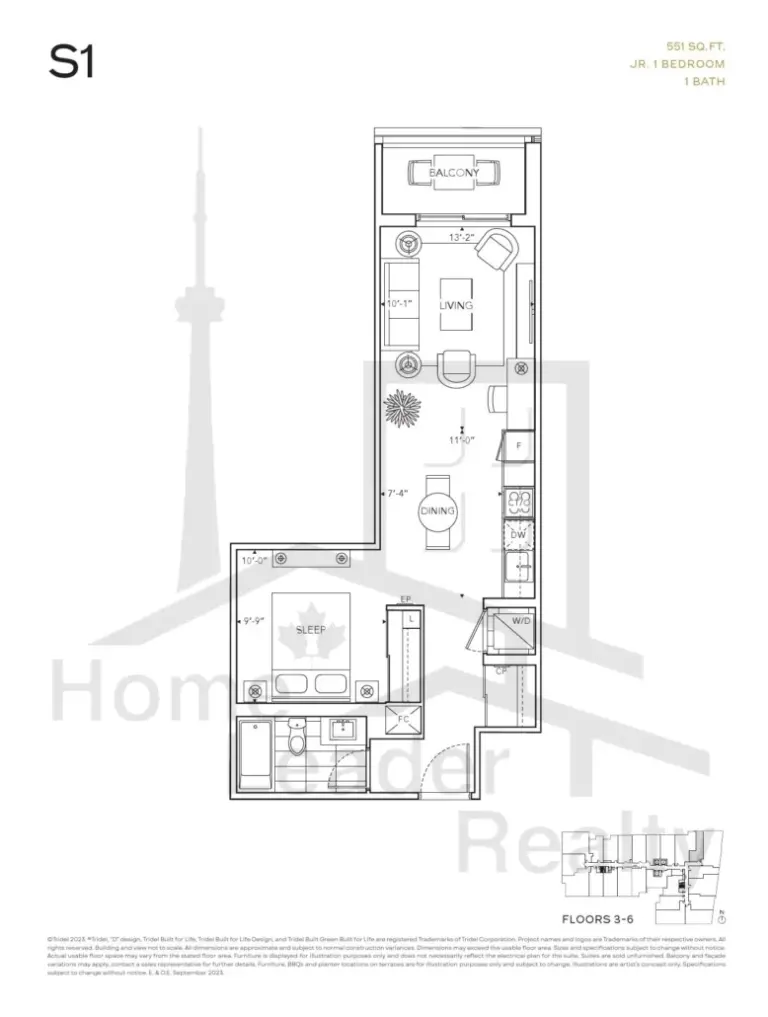 6080-Yonge-Condos-S1-Studio-floorplan